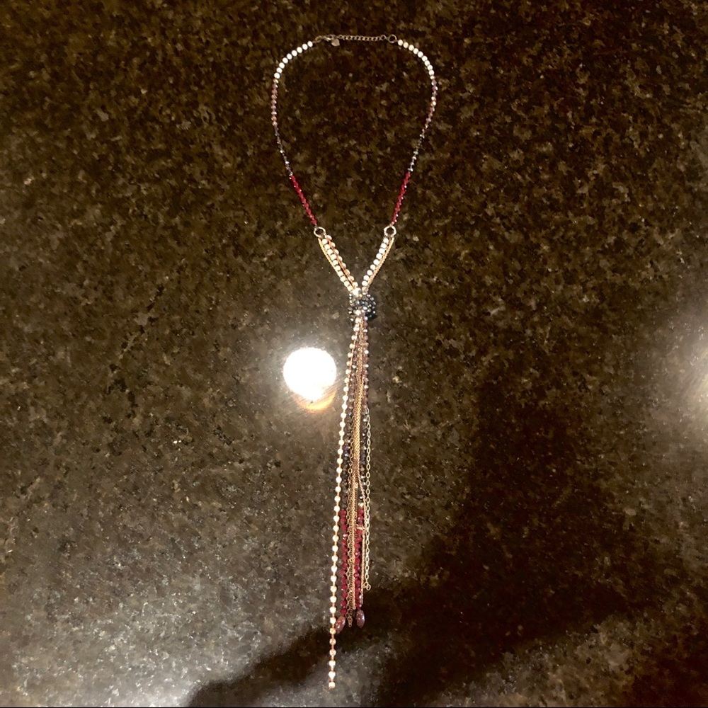 Nakamol Mixed Gem Bead Necklace